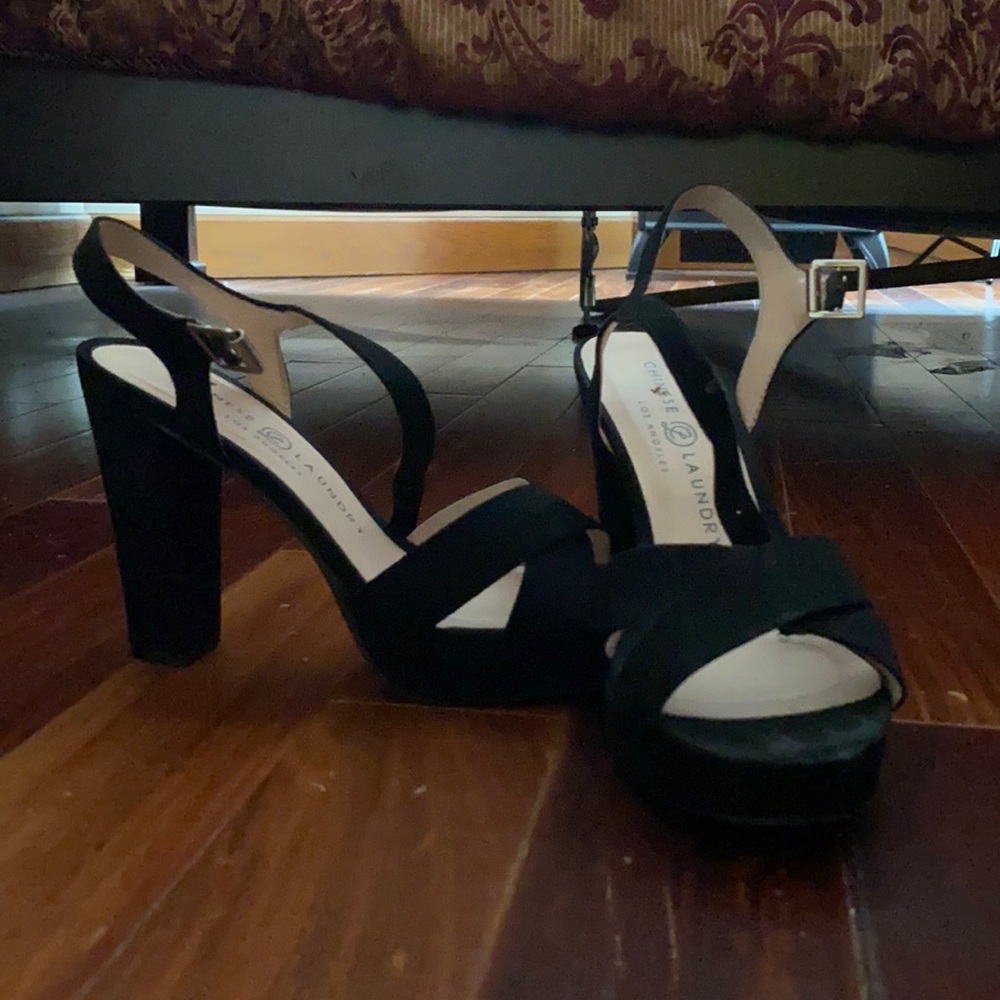 Black heels
